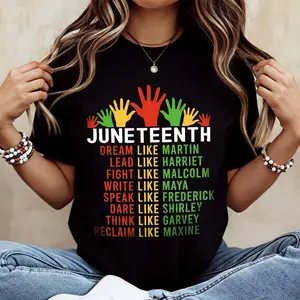 Colorful Hands And Inspirational Quotes T Shirt White Casual Loose Fit Tee For Everyday Wear And Leisure Activities