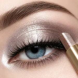 MooGlamor Gradient Dual Color Eyeshadow Stick Long Lasting Natural Makeup Waterproof Transferproof Matte Highlighter Glossy EyeShadow Pencil Daily Cosmetic DealsForYouDays