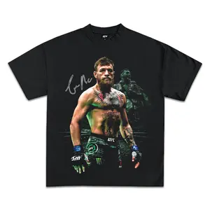 Conor McGregor Graphic T-Shirt, Crewneck Cotton Made In USA