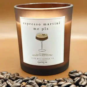 Espresso Martini Me Pls Soy Wax Candle