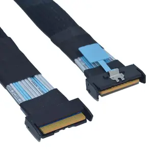 PCIe Gen5 MCIO 8i Cable, MCIO x8 to MCIO x8 Cable, 2.6 feet (80 cm)