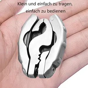 1 Piece Mini 9 in 1 Multi-Tool Set - Keychain - Screwdriver Pliers - Pocket Tool - Multifunction Pliers - Folding Chain - Mini Outdoor Combination Screwdriver