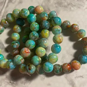 Lucky charms beaded bracelet