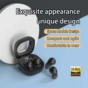 Mini invisible Bluetooth earphones,wireless sleep noise cancelling earphones,high fidelity sound quality, mini size,high-definition LED screen display, ultra long battery life, immersive music, suitable for sleep, work, fitness, gaming earphones minisleep