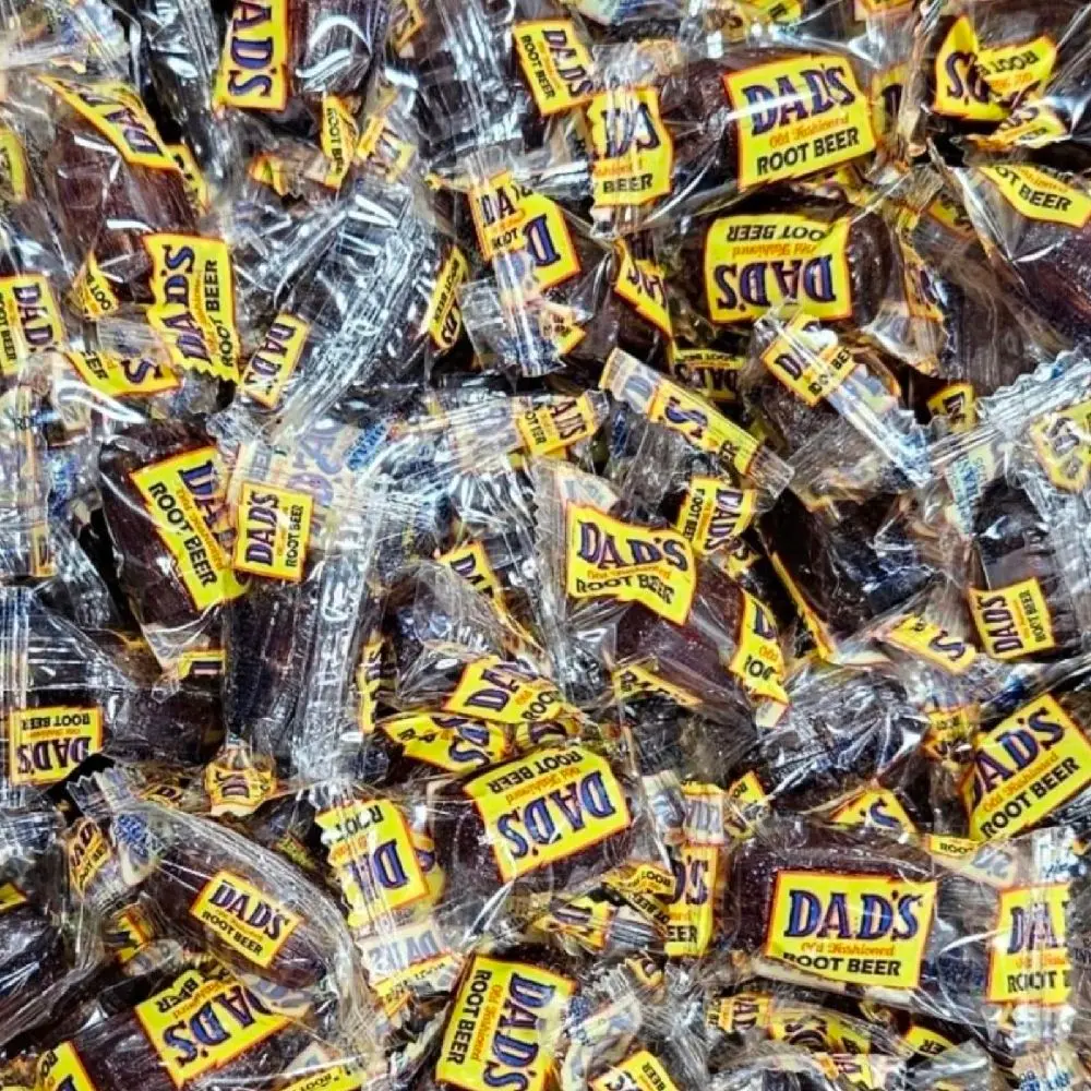 Dad's Old Fashioned Root Beer Barrels Individually Wrapped, 1 Lb. Dad's Old Fashioned Root Beer Barrels Individually Wrapped, 1 Lb.