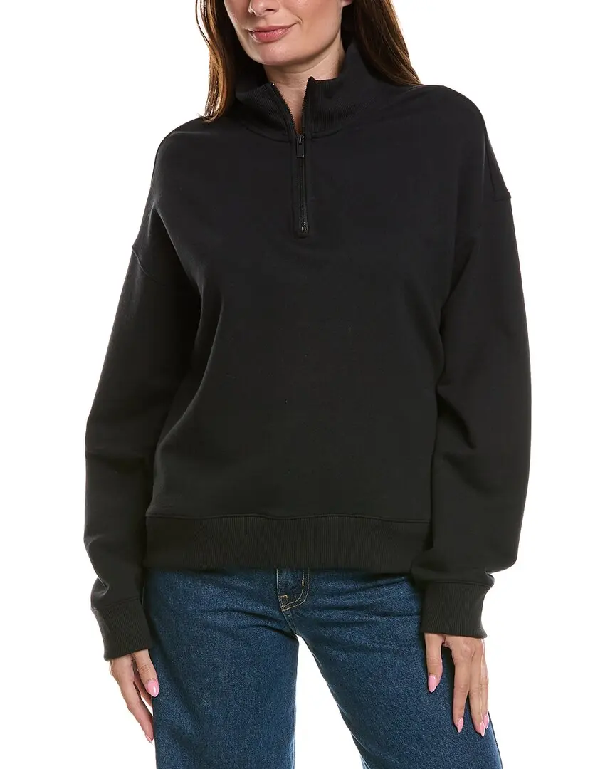 Splendid Goldie Mock Neck 1/4-Zip Sweater