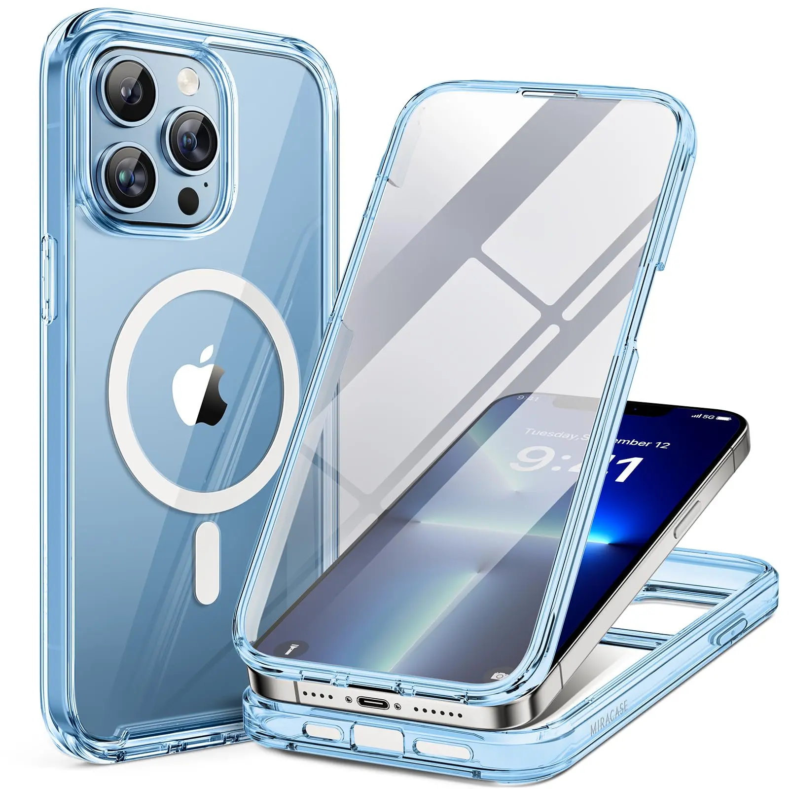 Magnetic Clear Blue