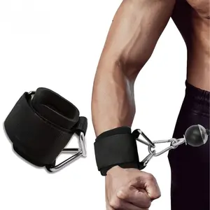 Adjustable fitness wristband with anti-slip design, heavy-duty adjustable fitness wristband - suitable for cable machines, weightlifting, pull-ups, gym and home fitness training assistance, fitness accessories, strength training equipment