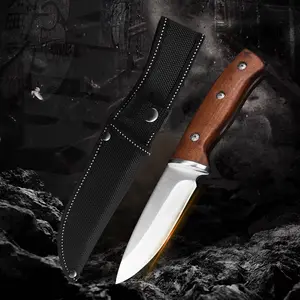 Kitchen Fruit Knife,Free Sheath,Camping Knife,High Quality Steel,Stainless Steel Utility Knife for Meat and Vegetable Prep,Convenient Storage,Christmas