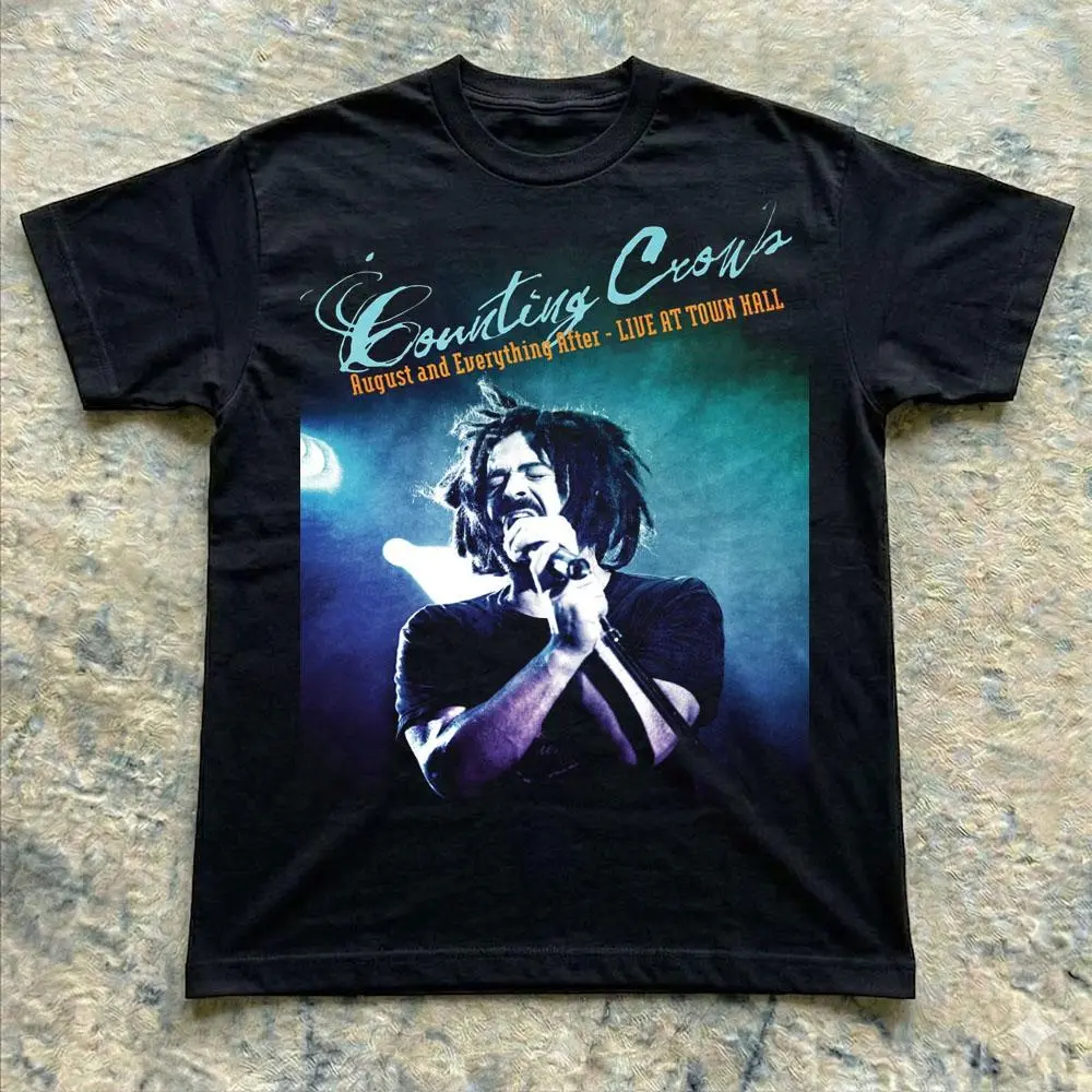 Counting Crows Graphic T-Shirt, Classic 90s Rock Music Tee, Vintage Cotton Apparel