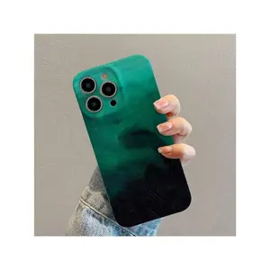 Dark Green All Inclusive Seismic Resistant Film Hard Phone Case For Iphone 11/12/13/14/15/16/PLUS/PRO/PROMAX Gift Protective Cover Gift For Men And WomenSuitable For IPhone 17 AirSuitable For IPhone 17 Air