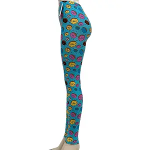 Sweet Treats Donut Print Leggings for Women, One Size - Womenswear, Bottom