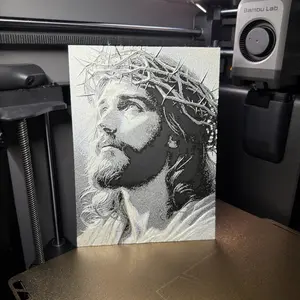 5x7 3d printed Jesus