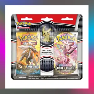 Pokemon Sun & Moon Collector's Pin Two Pack Blisters (Mimikyu)
