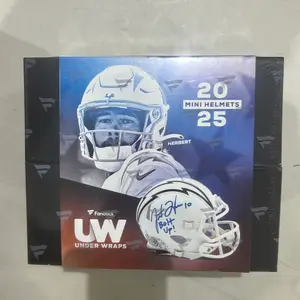 2025 Fanatics Under wraps autographed mini helmet