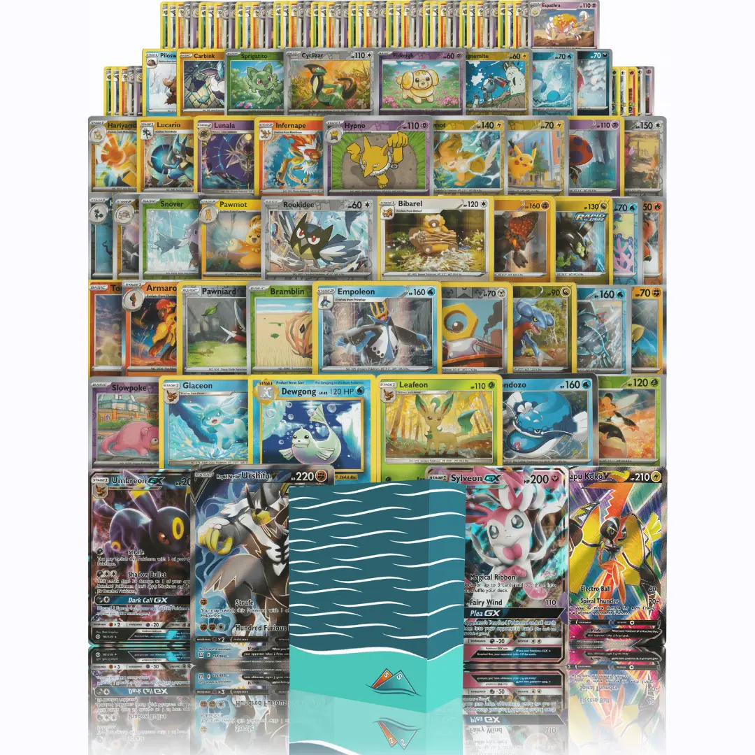 Ultra Rare Premium Bundle | 200+ Authentic Cards | 4x Ultra Rare Guaranteed | EX, MEGA, V, VSTAR, VMAX, ILLUSTRATION