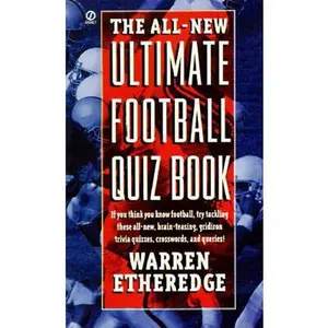 USED-All New Football Quiz Book by Warren R. Etheredge (Unknown)