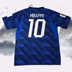 Soccer jersey 2026 France National Team 10 Mbappe Short sleeve Quick Dry