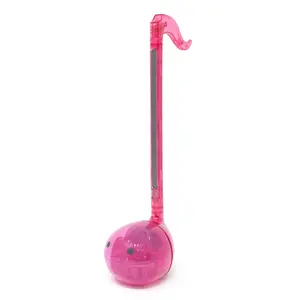Otamatone Regular Crystal [Clear Pink] - Japanese Musical Instrument Electronic Synthesizer - Maywa Denki Studio - Fun Gift for Children, Teens, Adults