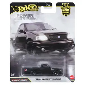 Hot Wheels Car Culture 2026 Power Trip ’99 Ford F150 SVT Lightning, 1:64 Scale, Diecast Model Car