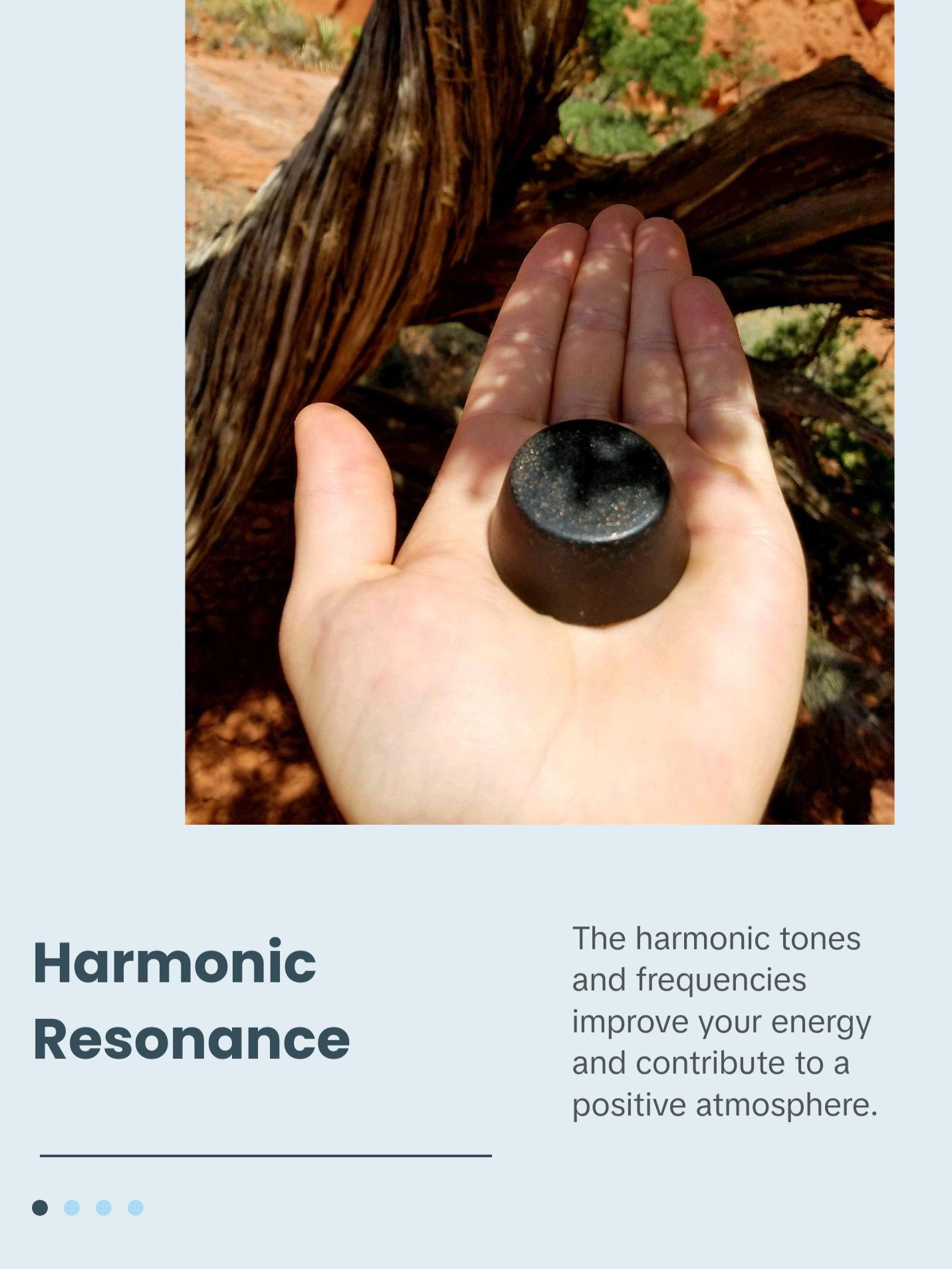 Orgonite Andy Black Sun Orgonite Tower Busters - Powerful Orgone Generator EMF Protection - Small Towerbuster Puck