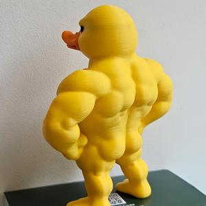 1 funny muscle duck figurine-fitness-themed decor with clear arm & legmuscles, perfect for home/office/gymunique gift for christmas/halloween/thanksgivingmmuscle lover & fitness enthusiastpresent-new products in 2025