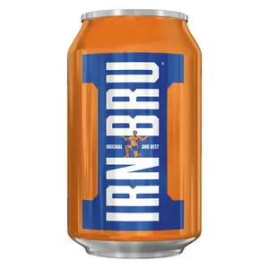 Irn Bru Can. Imported from Scotland. 300ml/11.2oz