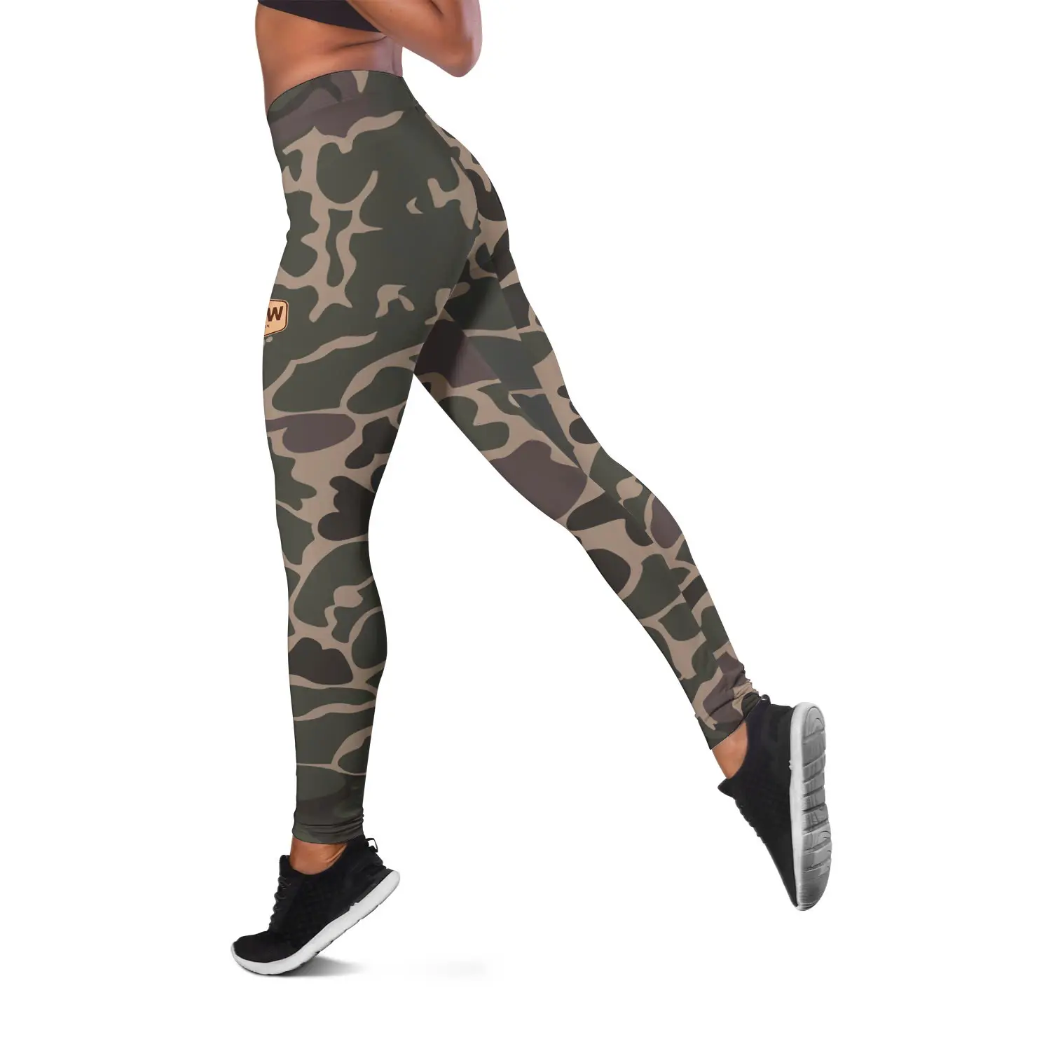 Old Row Camo Legging For Women, Women Legging, Hunting Lover Sport Leggings