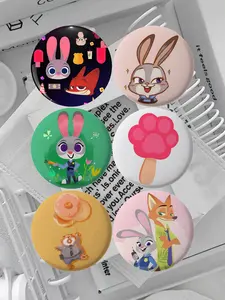 Zootopia brooch set, suitable for bags, jeans, T-shirts, backpacks and hats, badge accessories, gift decorations, and a top choice for creative gifts. Perfect for birthday gifts and as a decorative accessory for any holiday.