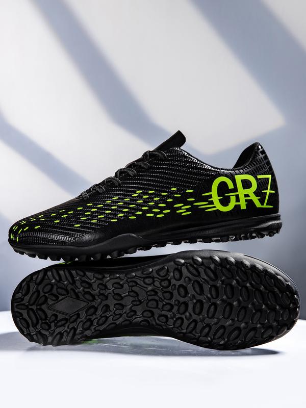 Professional Men's TF Soccer Shoes, Anti-Slip Wear-Resistant Outdoor Sports Training Boots, Comfortable Breathable Artificial Grass Cleats, Football Field Boots