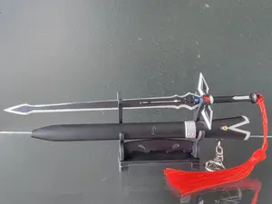 Mini steel Katana key chains from your favorite anime