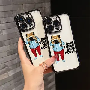 Male Singer B-Bad B-Bunny Phone Case Suitable for iPhone 17 16e 16 15 14 13 12 11 Mini Pro Max Air X XR XSMAX 8 7 Plus Anti Fall Transparent Soft Back Cover