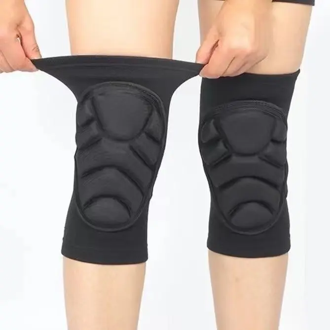 Tactical Thunderbolt Thickened Sponge Soccer Goalkeeper Knee Pads Elbow Pads Foot Pads Anti-collision Kneeling Volleyball Skiing
