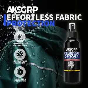 Nano Waterproof Spray Agent for Clothes Fabric Sofa Carpet Quilt Bedspread Curtain, Safe Non-Fluorinated Water Repellent Agent, Anti Stain Fluid, Waterproof Easy Cleaning