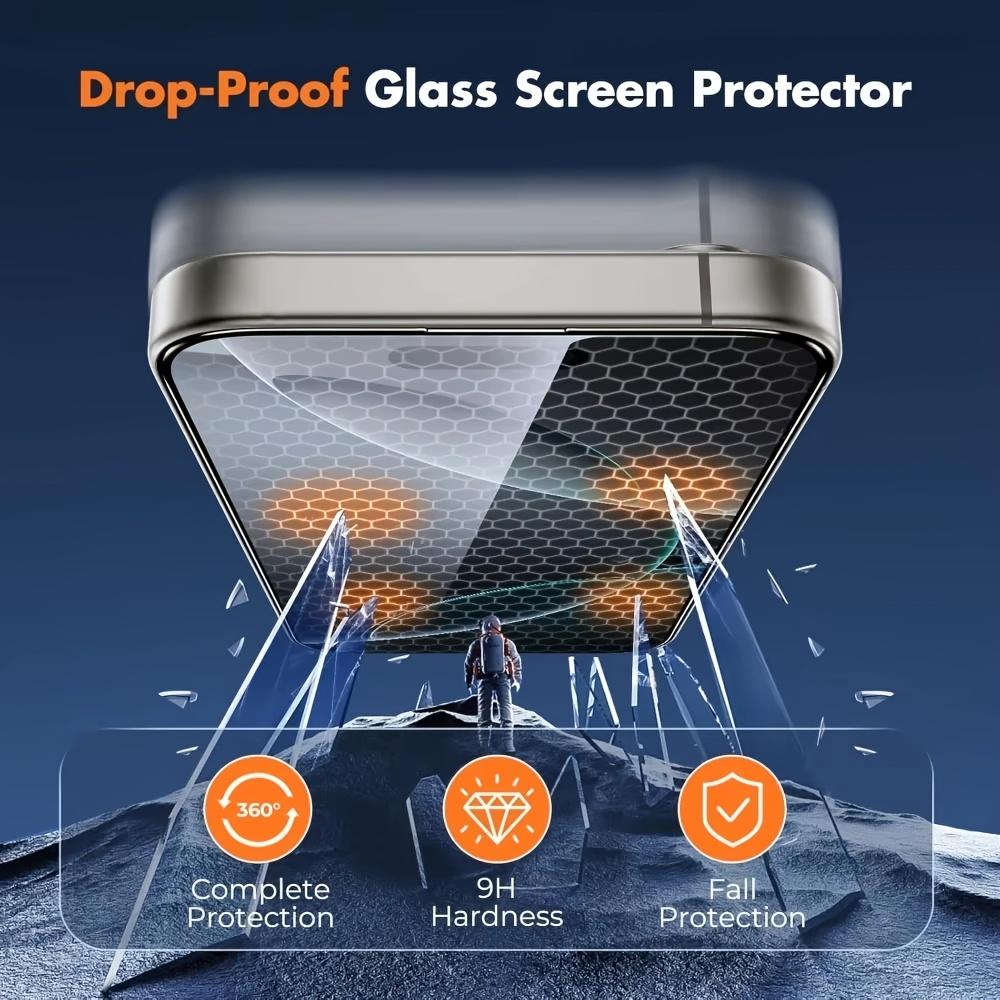 Privacy Screen Protector for iPhone 16/15/14 Pro Max Samsung S24 series, 9H Tempered Glass, Scratch Resistance Military Grade, Anti Fingerprint, No Bubbles, Smooth as Silk shockproof protection Privacy Screen Protector for iPhone 16/15/14 Pro Max Samsung S24 series, 9H Tempered Glass, Scratch Resistance Military Grade, Anti Fingerprint, No Bubbles, Smooth as Silk shockproof protection