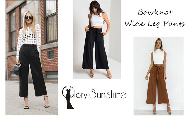 GARVEE Women's Elastic Waist Solid Palazzo Casual Wide Leg Pants with Pockets (XXL, Black) GARVEE Women's Elastic Waist Solid Palazzo Casual Wide Leg Pants with Pockets (XXL, Black)