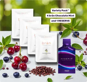 5 - Day (4) bran Chocolate Mint REIMAGINED & 1 day Reserve Antioxidant boost - 6 Packets Snap - VARIETY ALL FLAVORS Tea Beverage Supplement Energy, C Vitamin