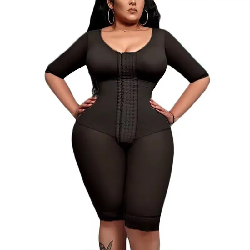 Long Sleeves Shapewear Tummy Tuck Moldeadoras Colombianas MD Original Colombian Girdle Post Op Women Corset for Slimming