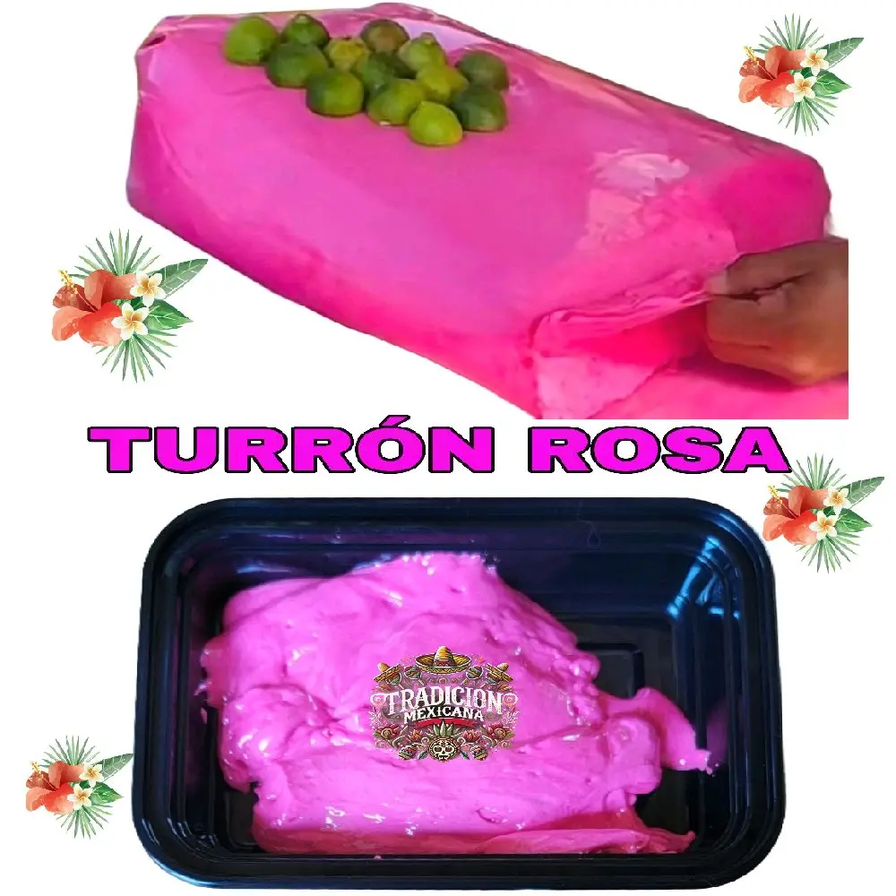 TurrónRosa Sweet Traditional Cotton Candy Flavor from Guadalajara ...