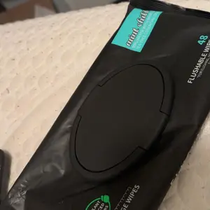 Flushable Wet Wipes Pack, 48 Sheets Large Unscented Adult Biodegradable Wipes with Vitamin E & Aloe Vera, Safe for Septic Systems & Sewer Lines