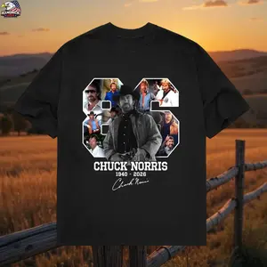 RIP CHUCK NORRIS Shirt, Heaven Needed Security, Chuck Norris Shirt, Rest In Peace, Chuck Norris Memorial T-Shirt, Sweatshirt, Hoodie, Gift for fan