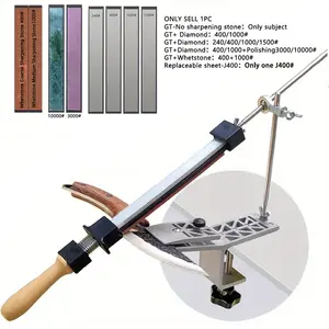 Adjustable Angle Sharpening Tool Set, Ergonomic Handle Design, Ideal Gift for Family Members, Durable & Precise Sharpener