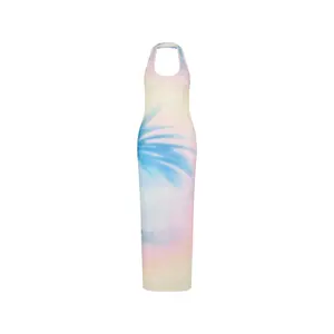 Halter Maxi Dress - Salt Breeze