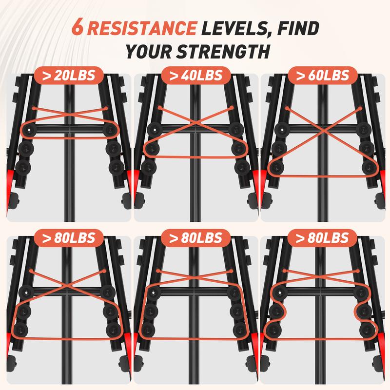 HXD-ERGO Hip Adduction/Abduction Machine for Home Gym Adjustable Glute Trainer Suitable for Men and Women Thigh Workout Equipment for Strength Training