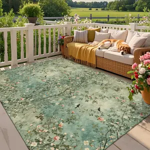 Foldable Portable Outdoor Rug Non Slip Easy Clean Machine Washable Multipurpose Floor Mat Perfect For Patio Garden Pool Beach Camper Picnic Camping Living Area Indoor Outdoor All Season Home Decor absorbent quick dry entryway