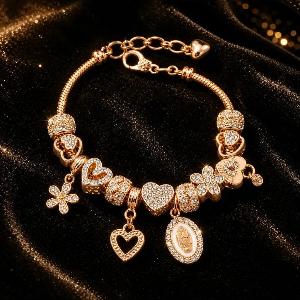 Rose Gold Love Heart