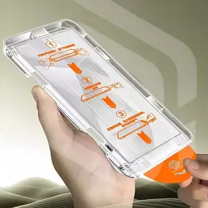 Google Pixel 9/10/pro/xl Tempered Screen Protector Film Set, Anti-Fingerprint Scratch-Resistant Auto-Cleaning One-Touch Installation Compatible Google Smartphone Cellphone Protective Accessories Protection