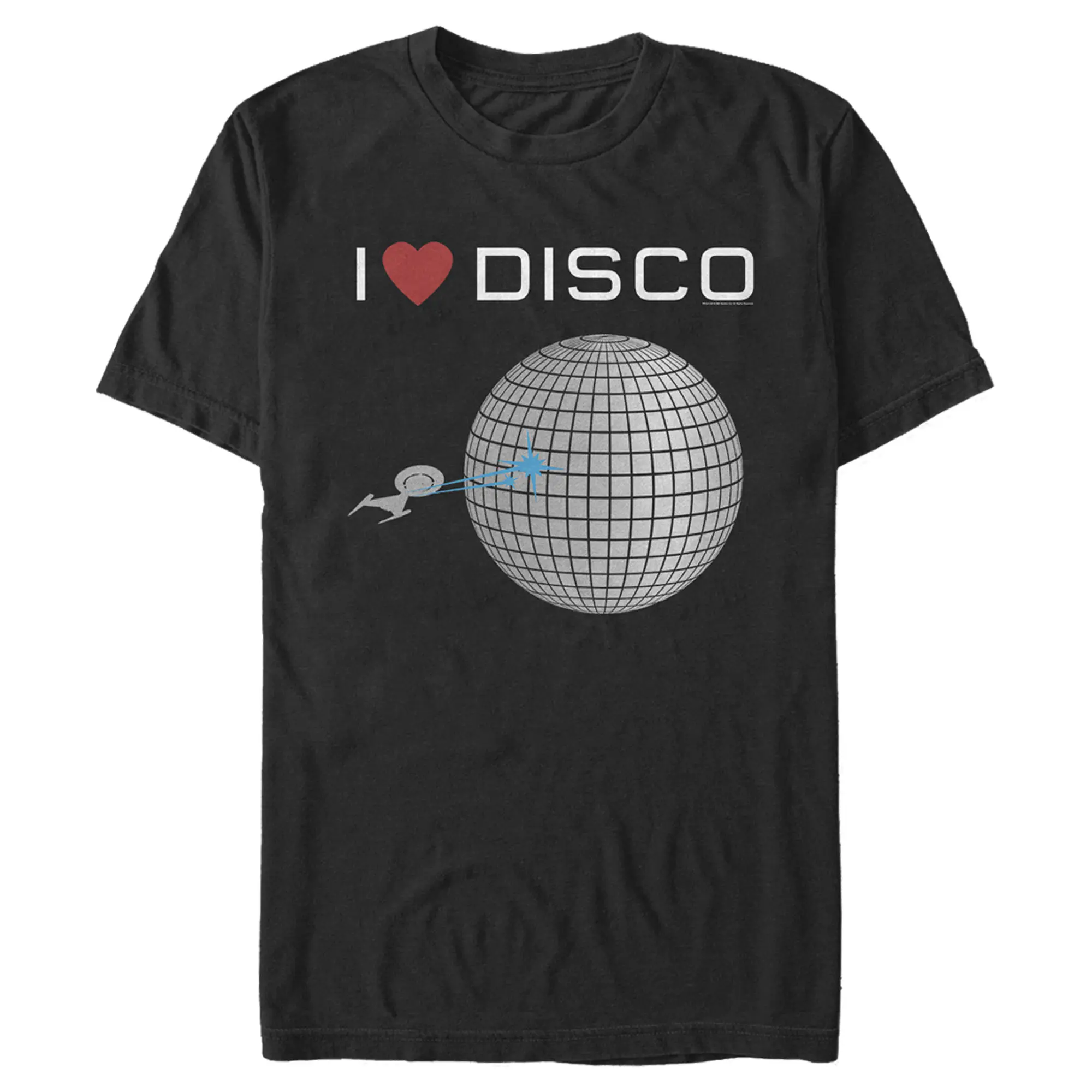 Men's Star Trek: Discovery I Love Disco T-Shirt