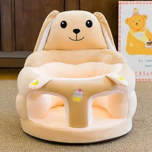 Baby Sitting Chair, Kids Cartoon Plush Sofa, Infant Sitting Training Seat, Child Dining Chair, Soft Toddler Seating Chair, Must-Have for Baby Daily & Play Spaces