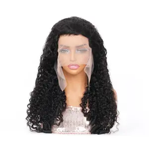 【New In】Trendy Beauty Hair Full Burmese Curly Human Hair Wigs 13x6 Lace Front Wig Ear To Ear Water Wave 13x4 Lace Front 100% Human Hair Wig Pre Plucked Natural Hairline Curly Hair Wig # SummerVibes